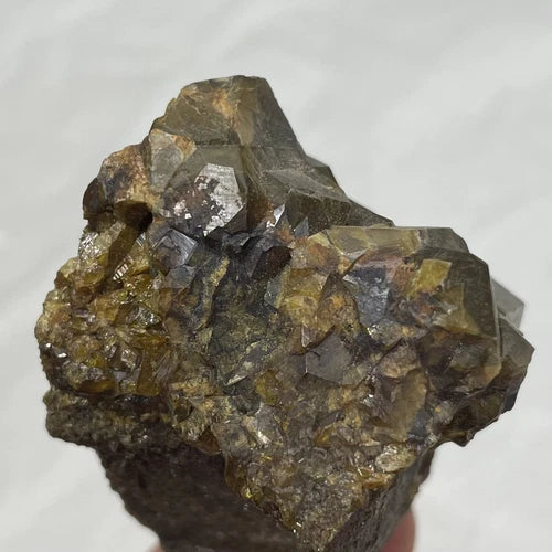 Andradite Garnet Crystals Stanley Butte Graham Co ARIZONA USA 83g