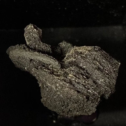 Acanthite After Argentite Crystal & Silver Wire Rio Del Norte Guanajuato MEXICO