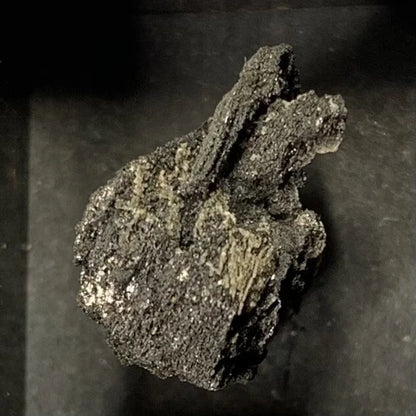 Acanthite After Argentite Crystal & Silver Wire Rio Del Norte Guanajuato MEXICO