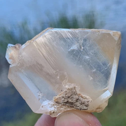 Amphibole In Quartz Tabular Crystal Kharan Balochistan PAKISTAN 24g