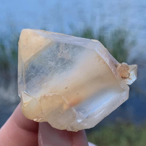 Amphibole In Quartz Tabular Crystal Kharan Balochistan PAKISTAN 24g