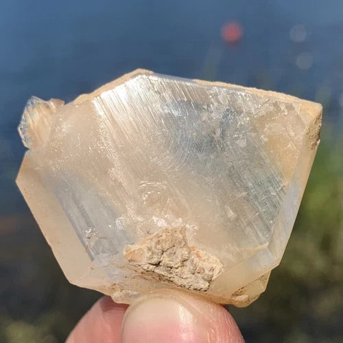 Amphibole In Quartz Tabular Crystal Kharan Balochistan PAKISTAN 24g