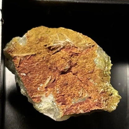 Carminite Crystal Micro Cap Garonne FRANCE