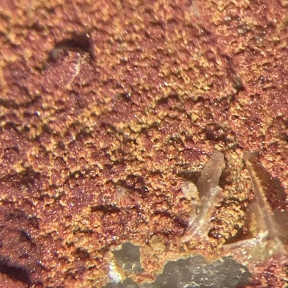 Carminite Crystal Micro Cap Garonne FRANCE