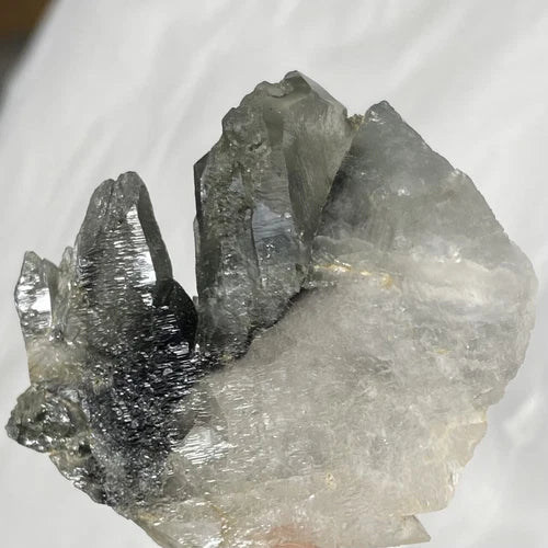 Chlorite & Amphibole In Quartz Crystal Khaplu Gilgit-Baltistan PAKISTAN Lot Of 9
