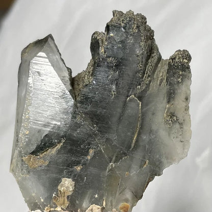 Chlorite & Amphibole In Quartz Crystal Khaplu Gilgit-Baltistan PAKISTAN Lot Of 9