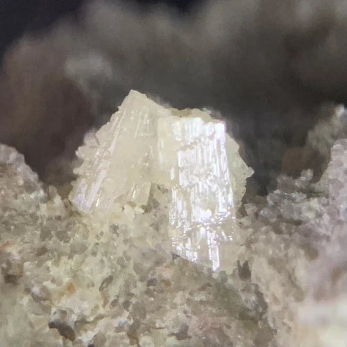Dickthomssenite Crystal Micro Blue Cap Mine Paradox Valley San Juan Co Utah USA