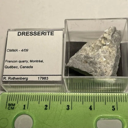 Dresserite (TL) Crystal Micro Francon Qry Montreal Quebec CANADA