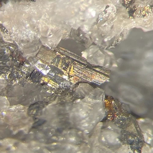 Emplectite Crystal Micro Schwartzenburg Saxony GERMANY