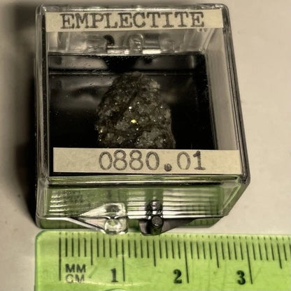 Emplectite Crystal Micro Schwartzenburg Saxony GERMANY
