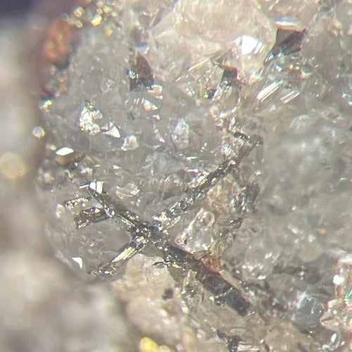 Emplectite Crystal Micro Schwartzenburg Saxony GERMANY