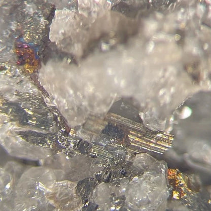 Emplectite Crystal Micro Schwartzenburg Saxony GERMANY