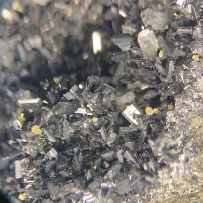 Enargite Crystal Druzy In Vug National Belle Mine Red Mt Ouray Co COLORADO USA