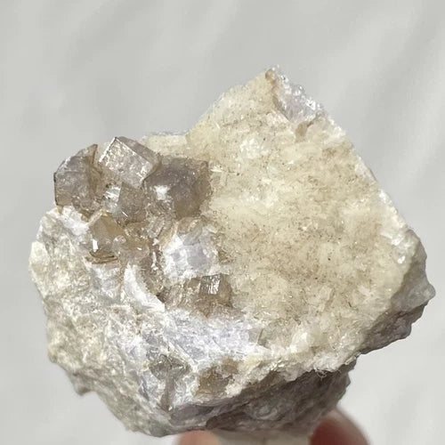 Fluorapatite Crystals Foote Mine Cleveland Co NORTH CAROLINA USA 48g Lot Of 4