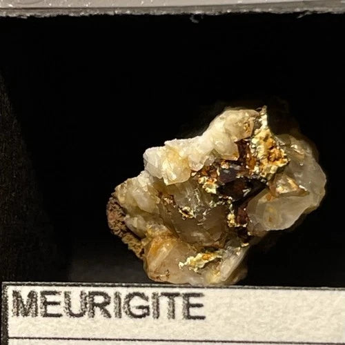 Meurigite-K Crystal Micro Teskov CZECHIA / CZECH REPUBLIC
