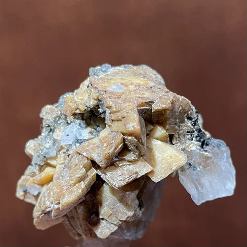 Lot Of 4 Crystals From Pakistan & Afghanistan Siderite Epidote Lapis Quartz