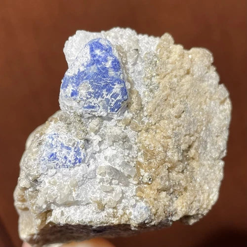 Lot Of 4 Crystals From PAKISTAN & AFGHANISTAN Lapis Ruby Fluorapatite Brucite