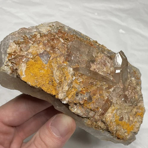Quartz Crystals (Large) Cabarrus Co NORTH CAROLINA USA 1.5kg Lot Of 5