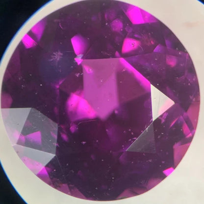 Natural Round Pink Purple Sapphire MADAGASCAR 0.44ct 4.7mm