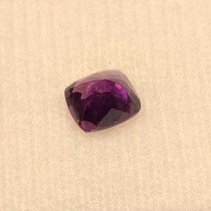 Sapphire - Natural Purple Cushion Cut  Heated Sapphire SRI LANKA 0.88ct