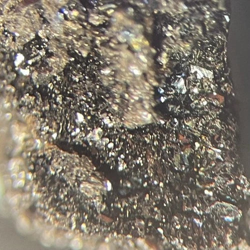 Schneiderhohnite & Karabibite Crystal Micro Galileia Minas Gerais BRAZIL