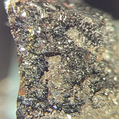 Schneiderhohnite & Karabibite Crystal Micro Galileia Minas Gerais BRAZIL