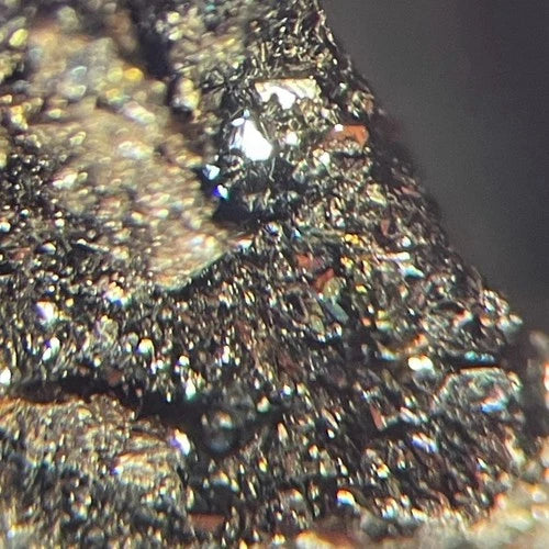 Schneiderhohnite & Karabibite Crystal Micro Galileia Minas Gerais BRAZIL