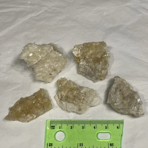 Stilbite Crystals Hickory Qry Catawba Co NORTH CAROLINA USA 63g Lot Of 5