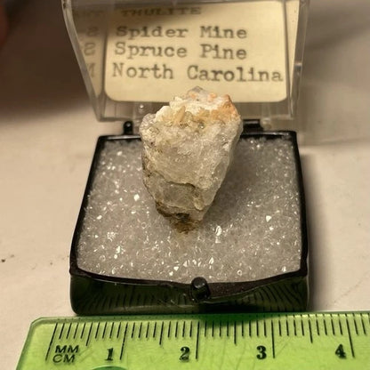 Thulite Crystals Spider Mine Spruce Pine NORTH CAROLINA USA